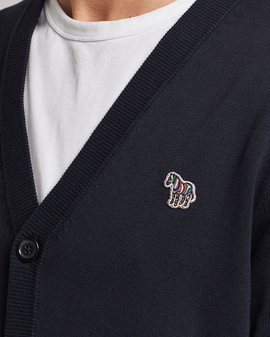 Herre | Gensere | PS Paul Smith | Zebra Cardigan Navy