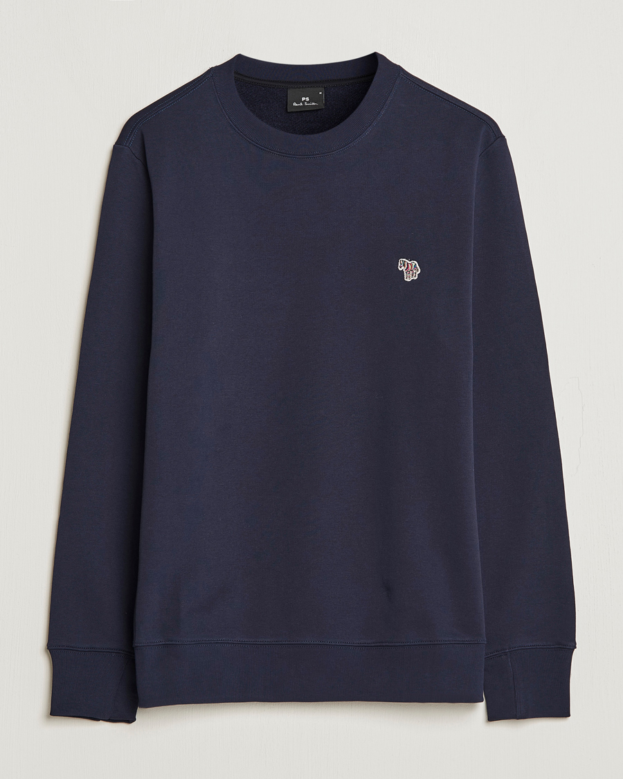 Herre | Gensere | PS Paul Smith | Zebra Organic Cotton Sweatshirt Navy
