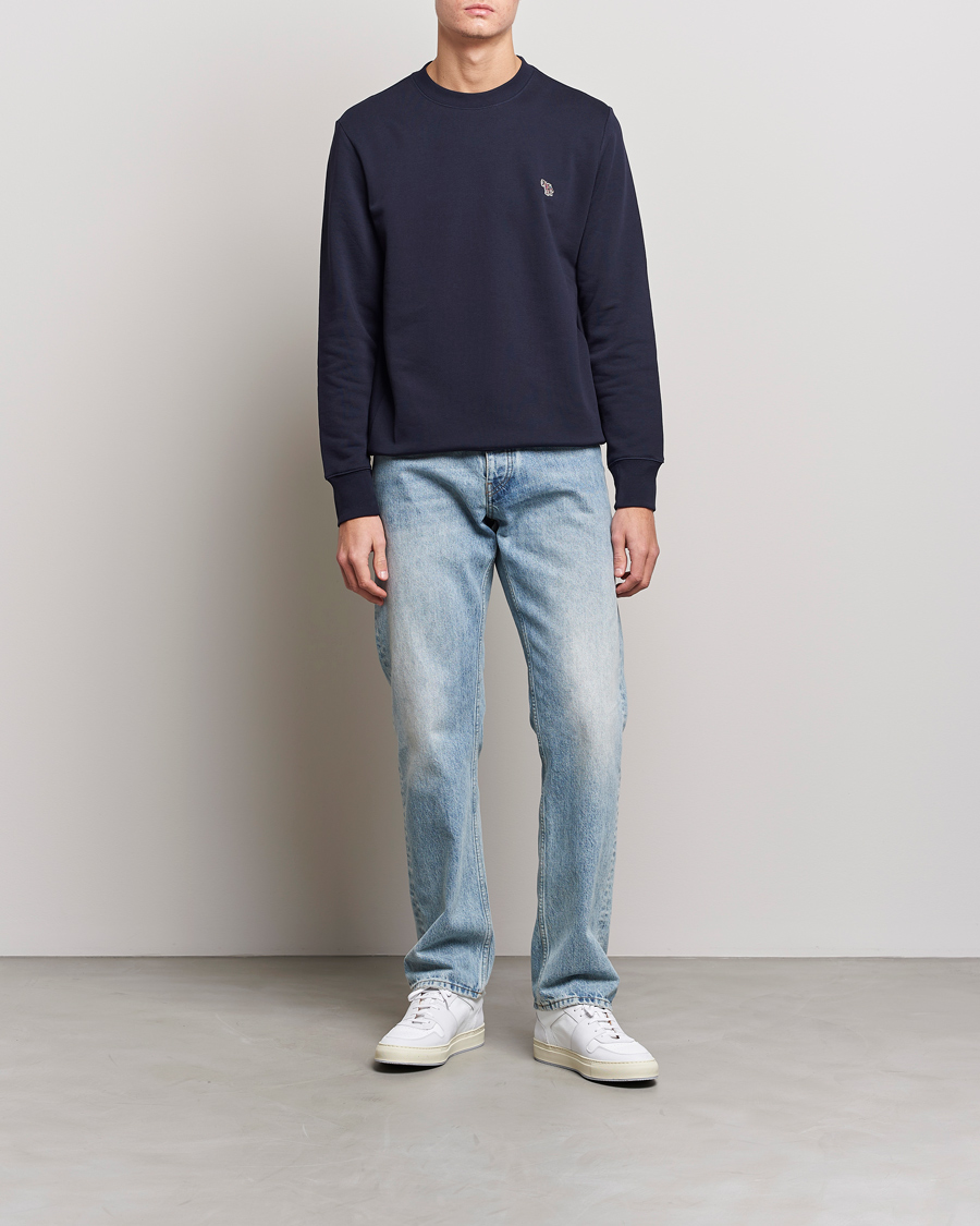 Herre | Gensere | PS Paul Smith | Zebra Organic Cotton Sweatshirt Navy