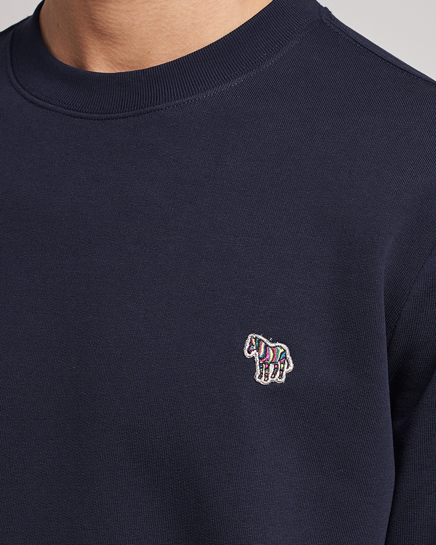 Herre | Gensere | PS Paul Smith | Zebra Organic Cotton Sweatshirt Navy