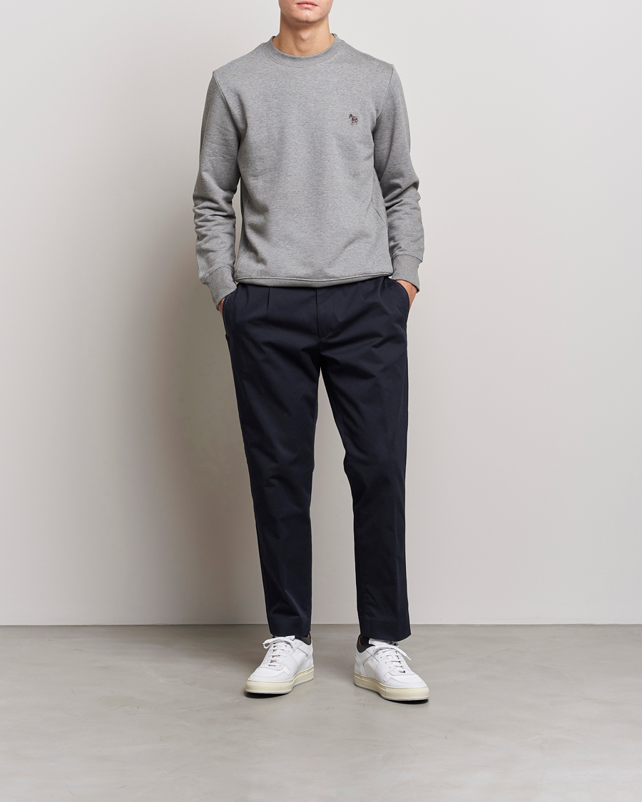 Herre |  | PS Paul Smith | Zebra Organic Cotton Sweatshirt Grey