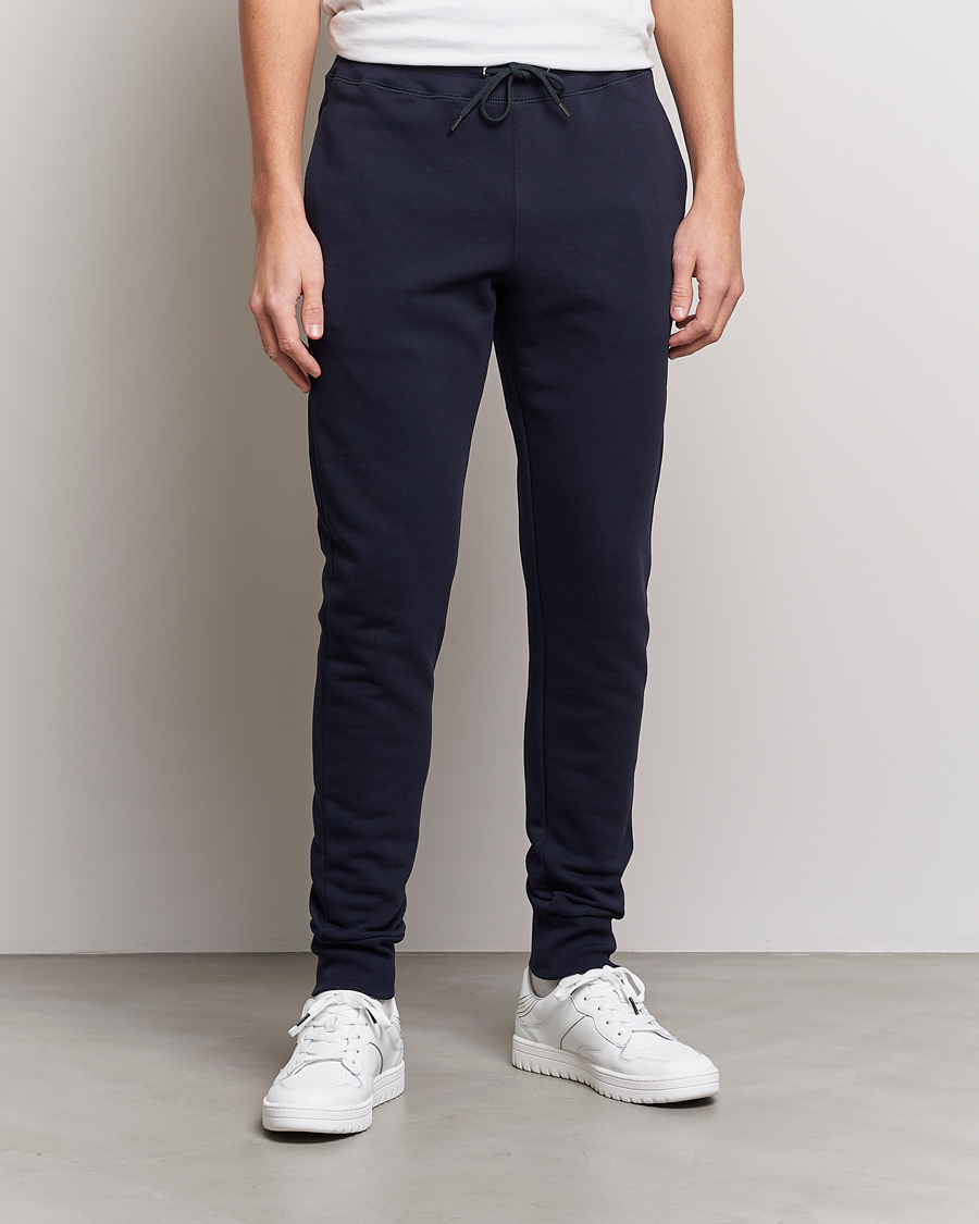 Herre | PS Paul Smith | PS Paul Smith | Zebra Organic Cotton Sweatpants Navy