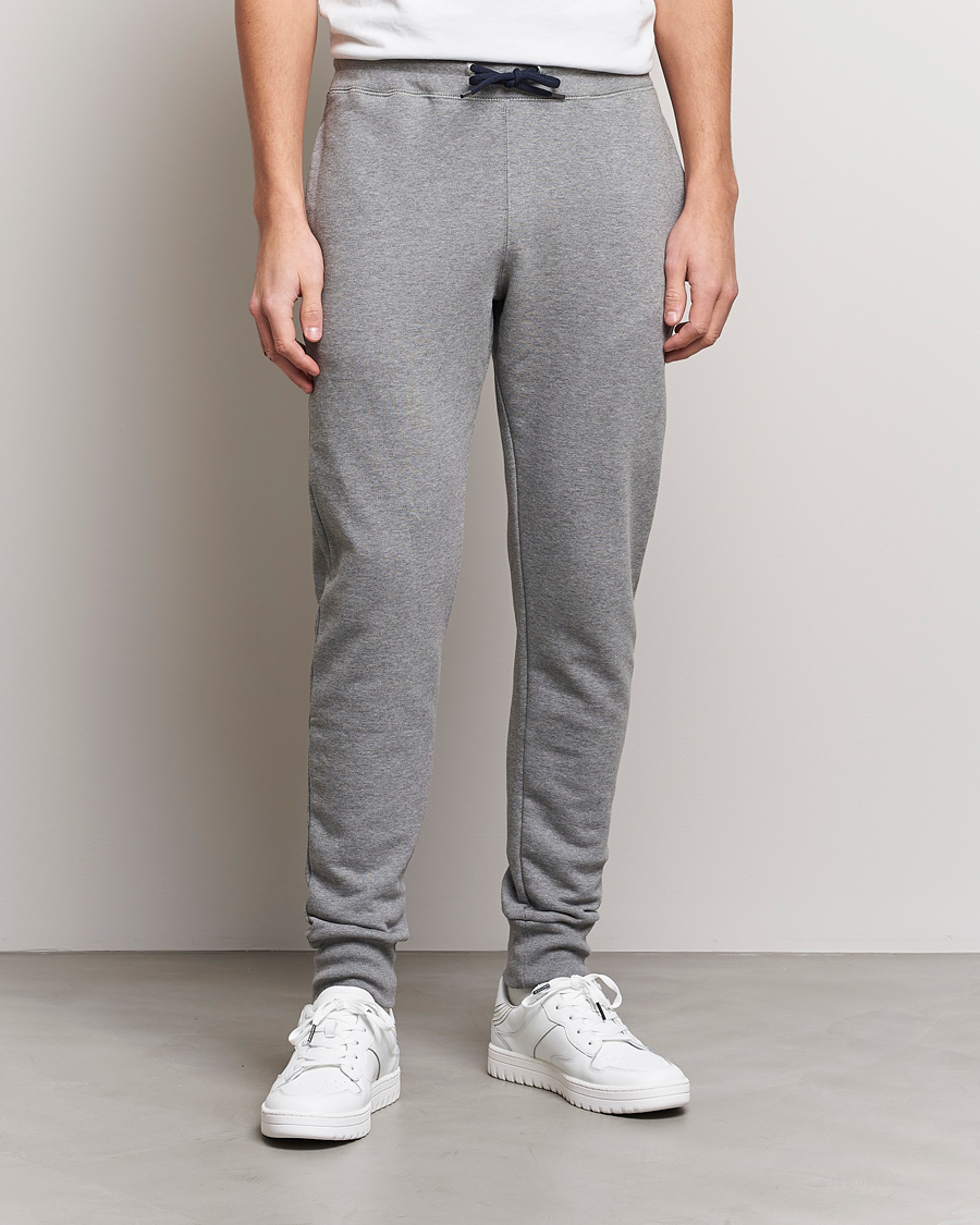 Herre | Bukser | PS Paul Smith | Zebra Organic Cotton Sweatpants Grey Melange