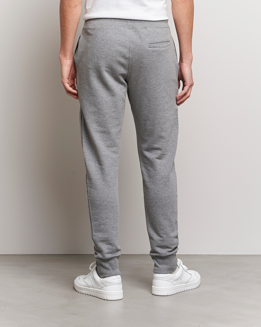 Herre | Bukser | PS Paul Smith | Zebra Organic Cotton Sweatpants Grey Melange
