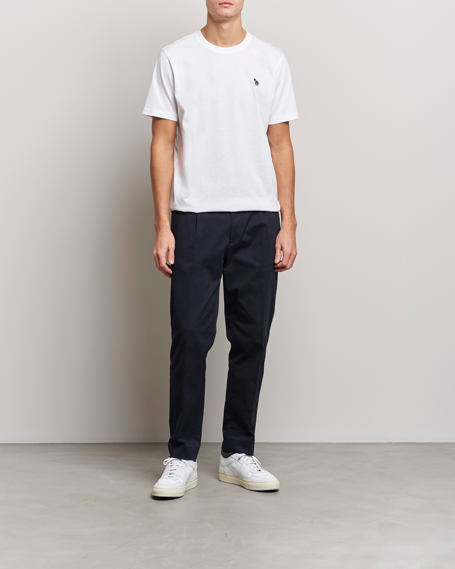 Herre | T-Shirts | PS Paul Smith | Organic Cotton Zebra T-Shirt White