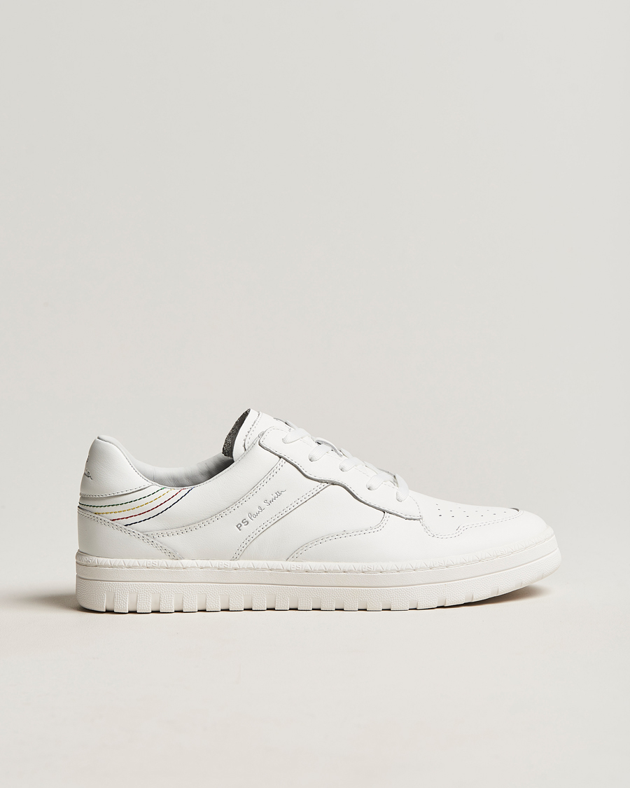 Herre | PS Paul Smith Liston Leather Sneaker White | PS Paul Smith | Liston Leather Sneaker White