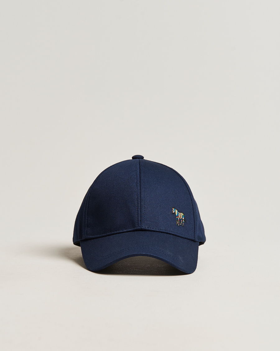 Herre | PS Paul Smith Baseball Zebra Cap Navy | PS Paul Smith | Baseball Zebra Cap Navy