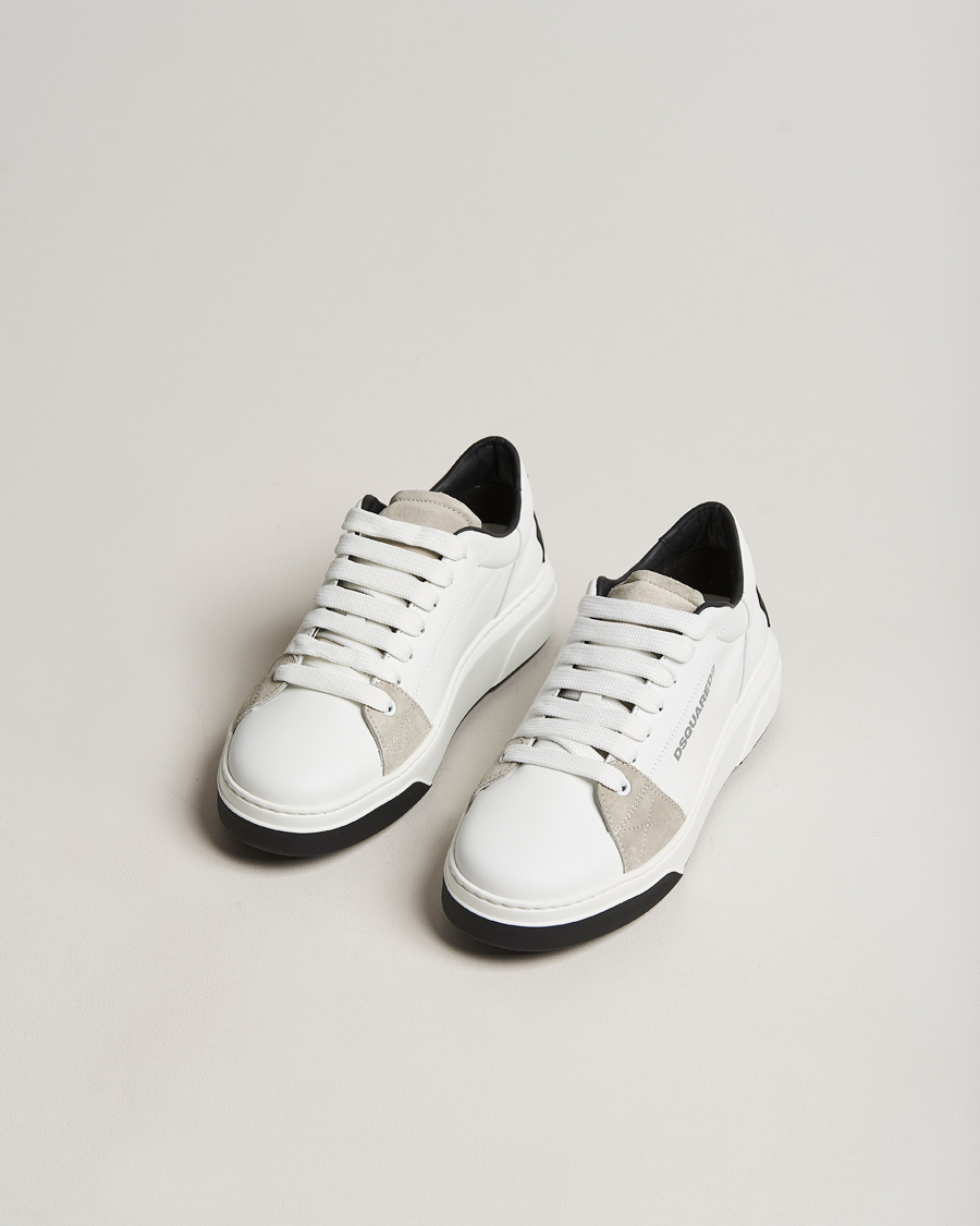 Herre | Sko | Dsquared2 | Bumper Sneakers White/Grey