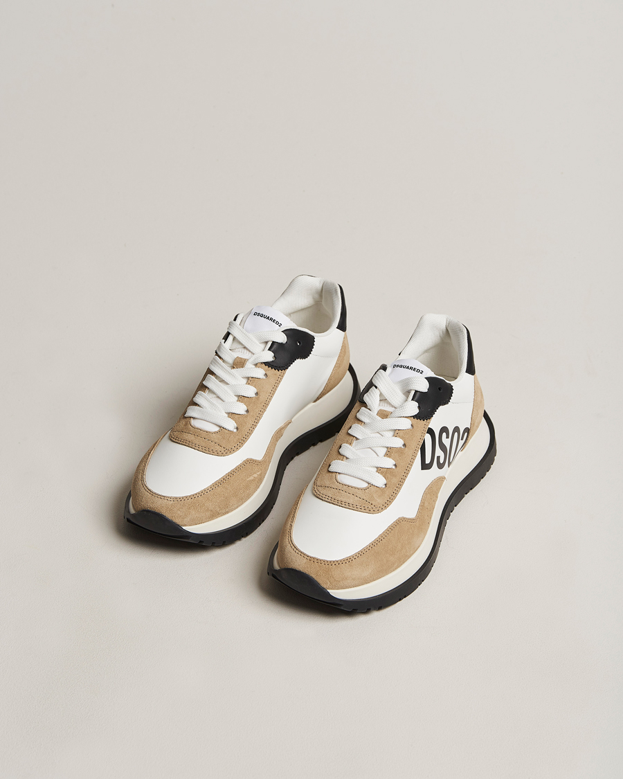 Herre | Sneakers | Dsquared2 | Running Sneakers Taupe