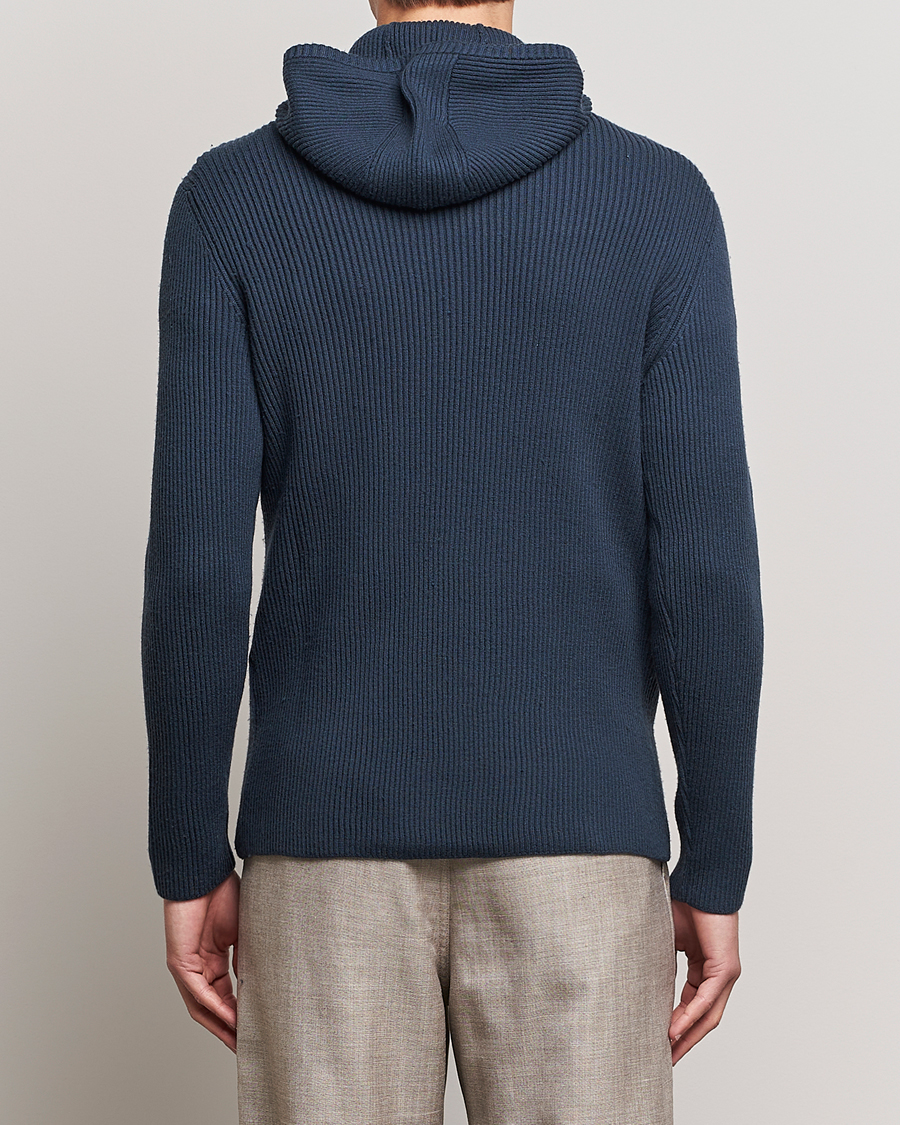 Herre | Gensere | Giorgio Armani | Cardigan Zip Jacket Navy