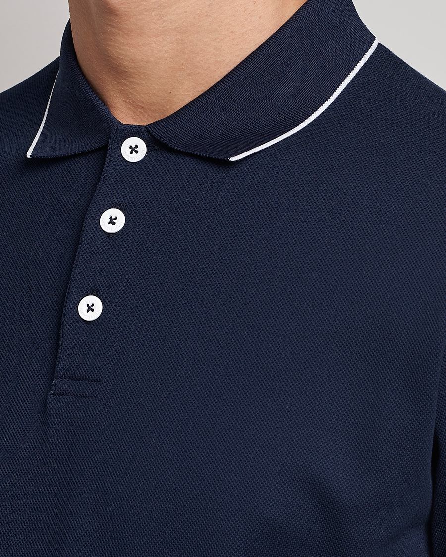 Herre | Pikéer | Giorgio Armani | Short Sleeve Polo Navy