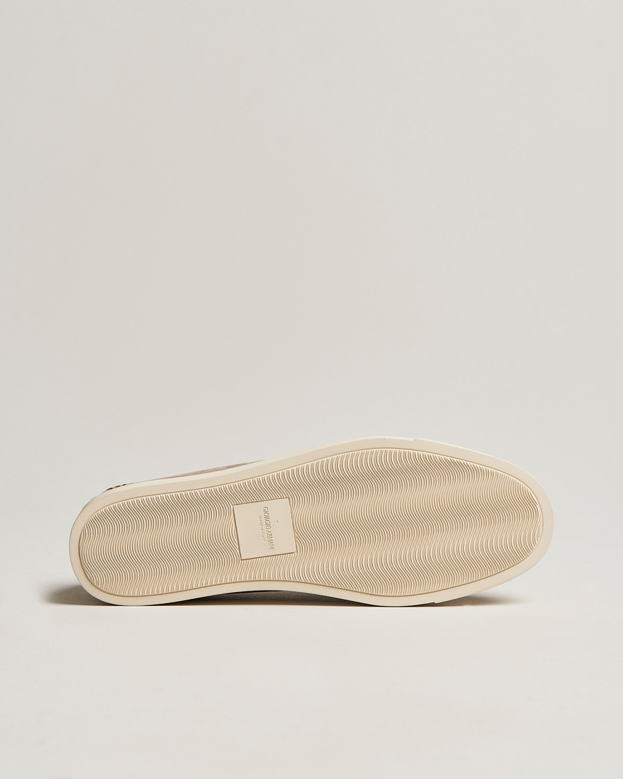 Herre | Giorgio Armani Soft Suede Loafers Sand | Giorgio Armani | Soft Suede Loafers Sand