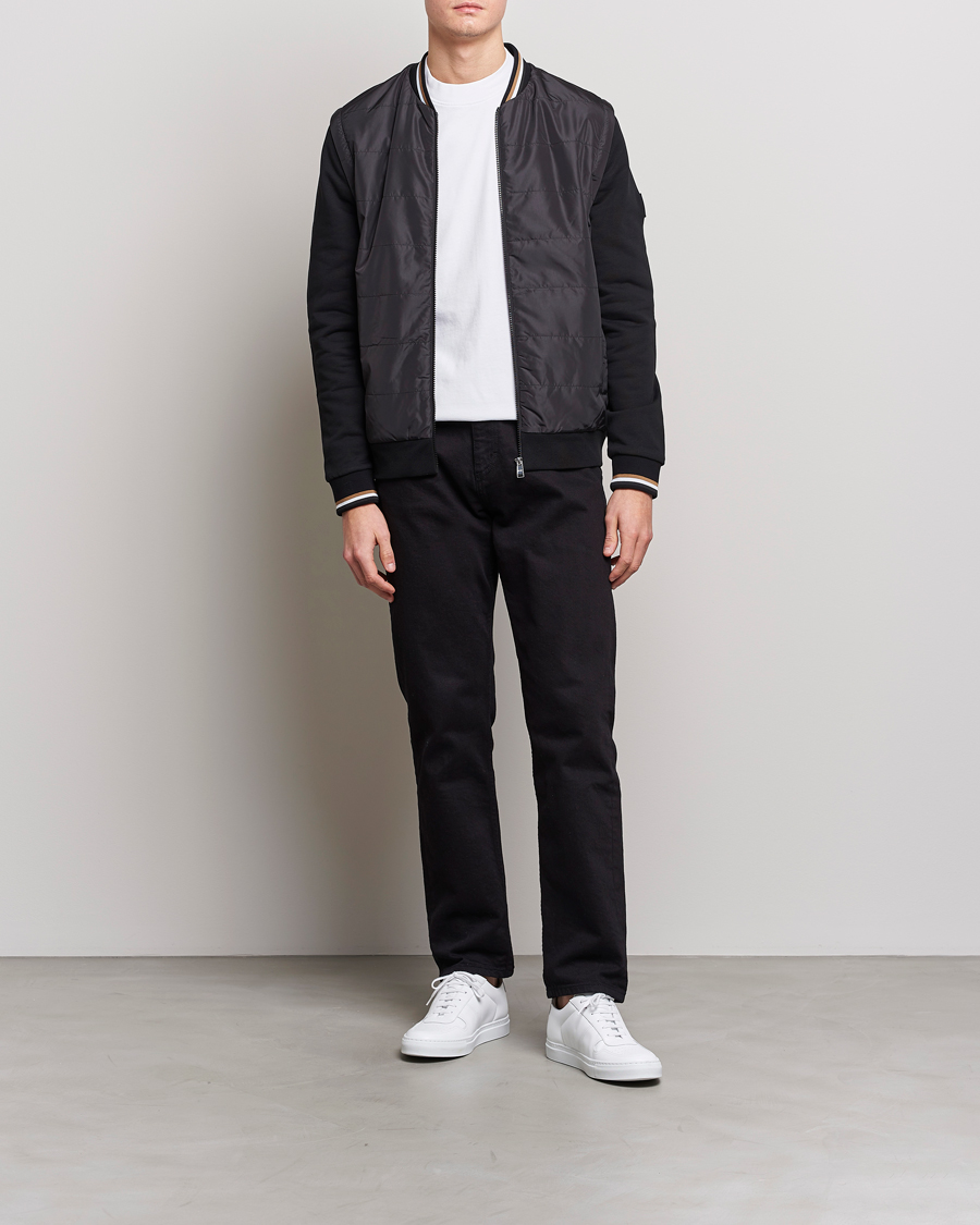 Herre | Jakker | BOSS BLACK | Skiles Hybrid Jacket Black