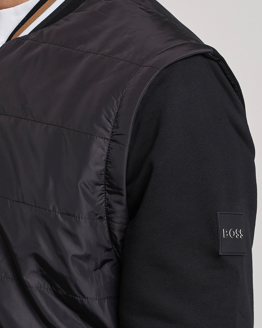 Herre | Jakker | BOSS BLACK | Skiles Hybrid Jacket Black