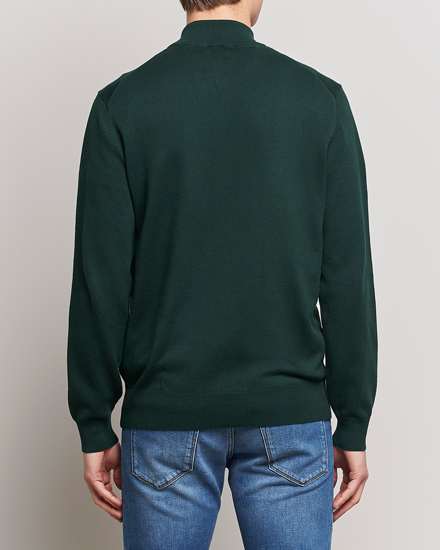 Herre | Gensere | BOSS BLACK | Palano Knitted Full-Zip Open Green