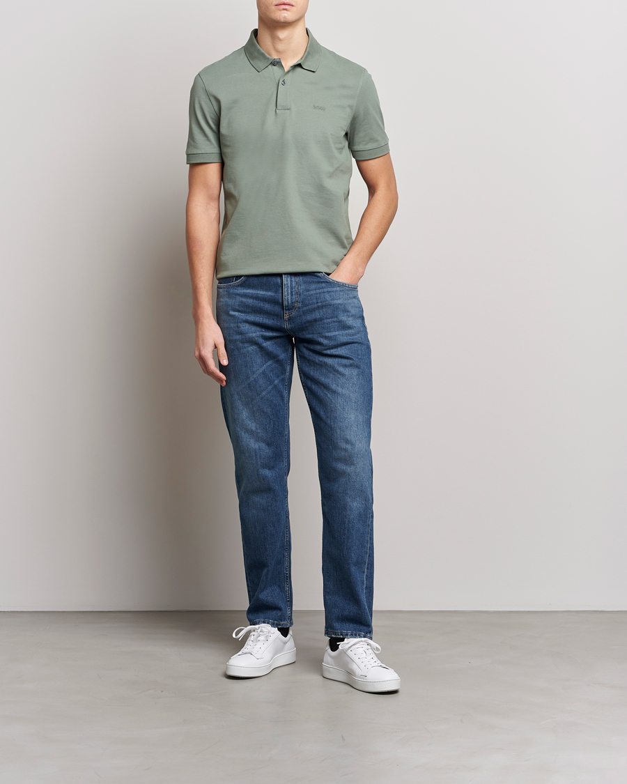 Herre | Pikéer | BOSS BLACK | Pallas Polo Open Green