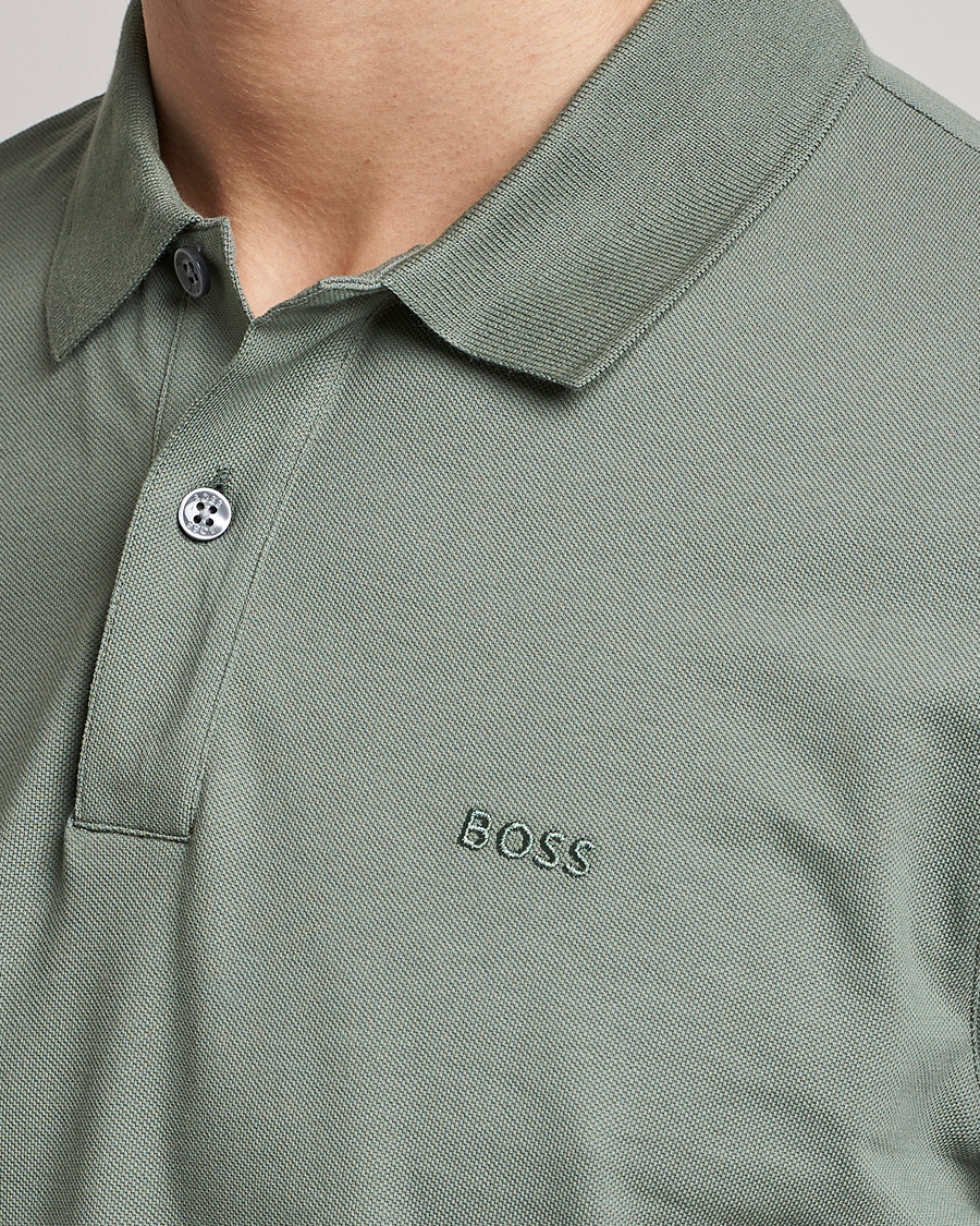 Herre | Pikéer | BOSS BLACK | Pallas Polo Open Green