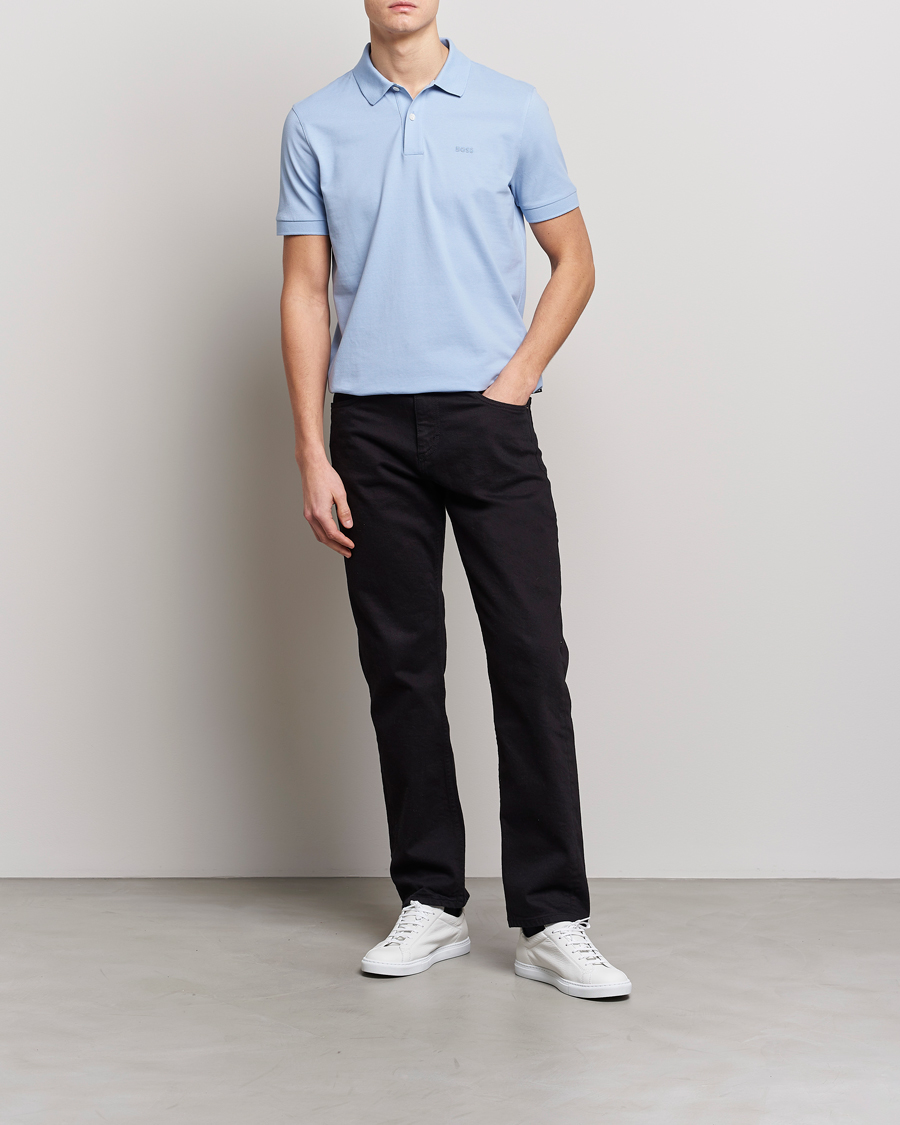 Herre | Pikéer | BOSS BLACK | Pallas Polo Open Blue