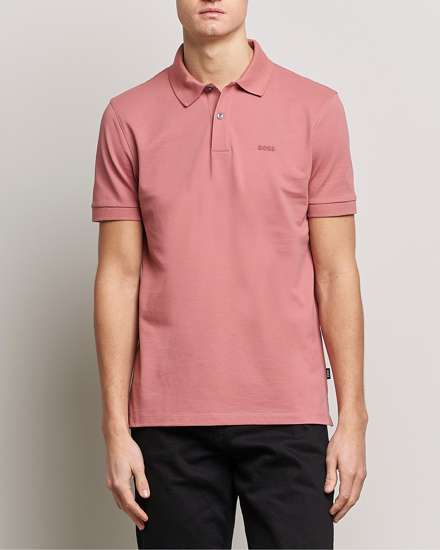 Herre | Pikéer | BOSS BLACK | Pallas Polo Open Pink