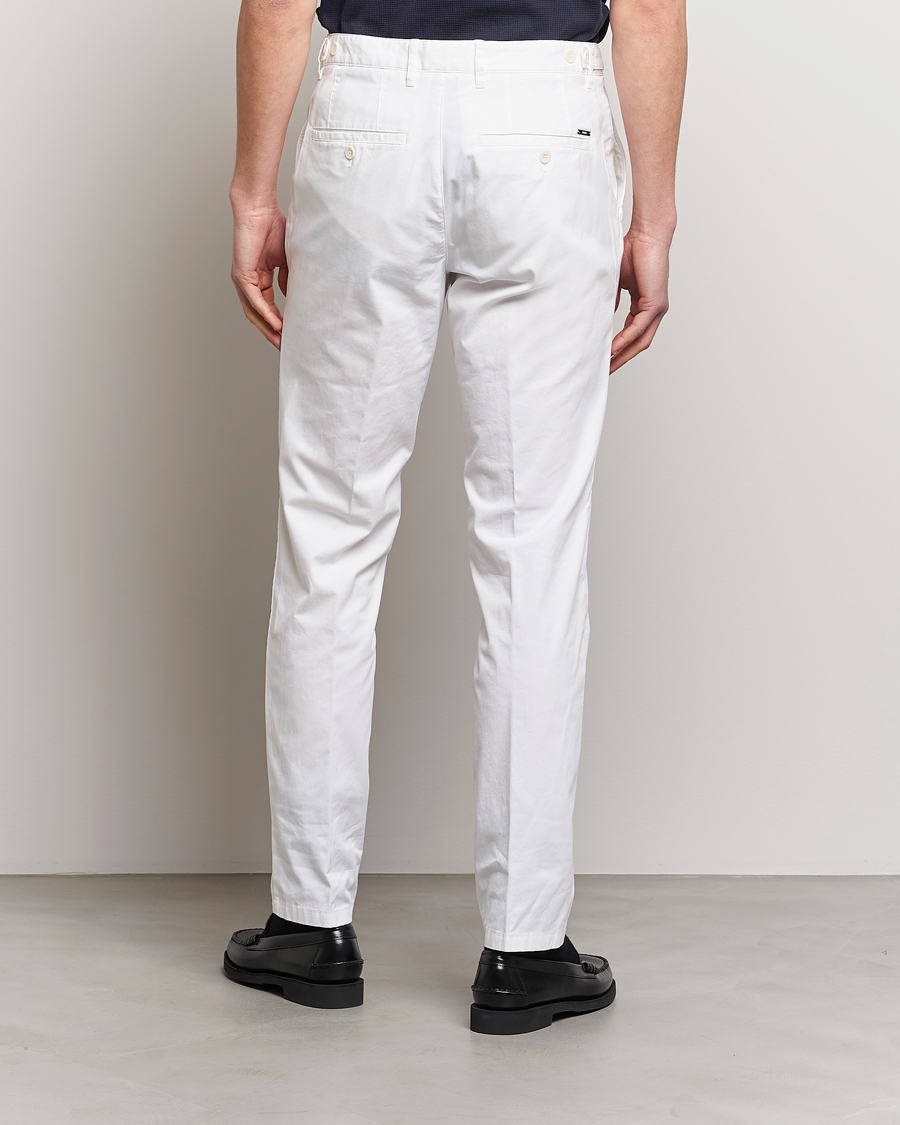 Herre | Bukser | BOSS BLACK | Genius Cotton Trousers White