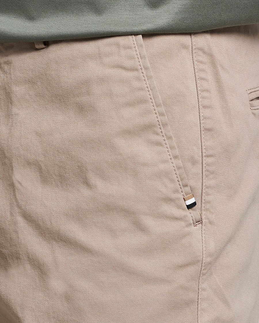 Herre | Shorts | BOSS BLACK | Slice Chino Shorts Open Beige