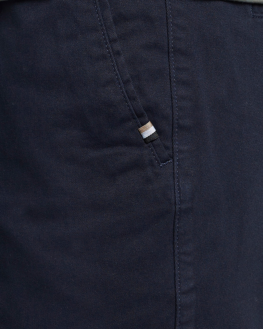 Herre | Shorts | BOSS BLACK | Slice Chino Shorts Dark Blue