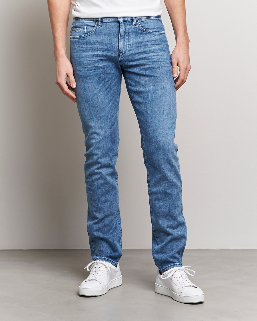 Herre | Slim fit | BOSS BLACK | Delaware3 Jeans Medium Blue