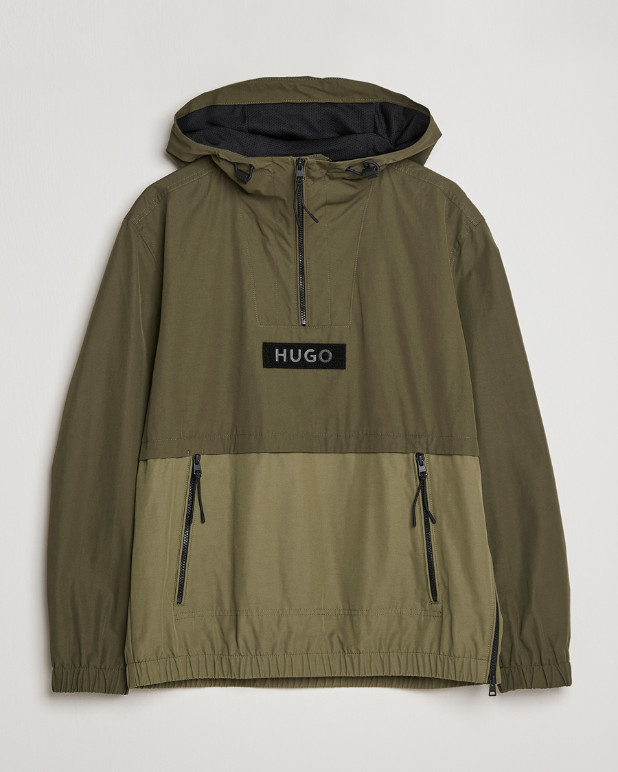 Herre | Jakker | HUGO | Breaker Anorak Open Green