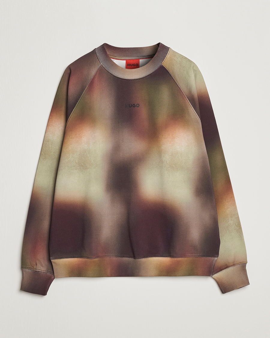 Herre | Gensere | HUGO | Dopiapo Camo Crew Neck Sweatshirt Multi