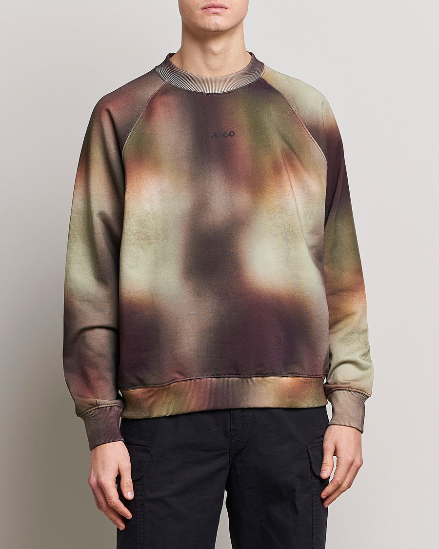 Herre | HUGO | HUGO | Dopiapo Camo Crew Neck Sweatshirt Multi