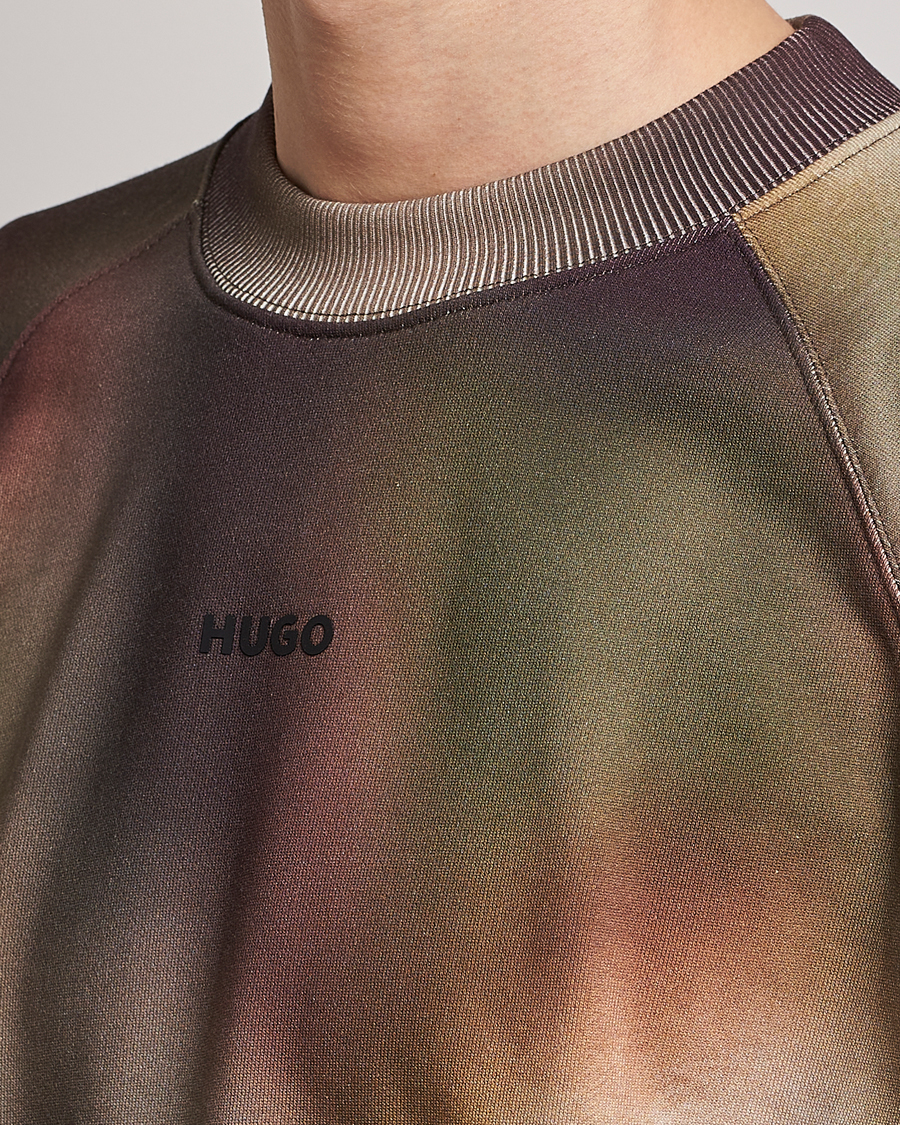 Herre | Gensere | HUGO | Dopiapo Camo Crew Neck Sweatshirt Multi