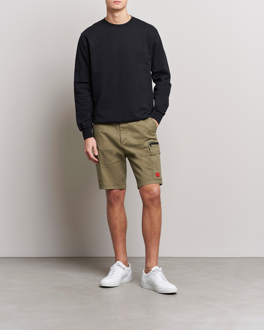 Herre | Shorts | HUGO | Johny Cargo Shorts Open Green
