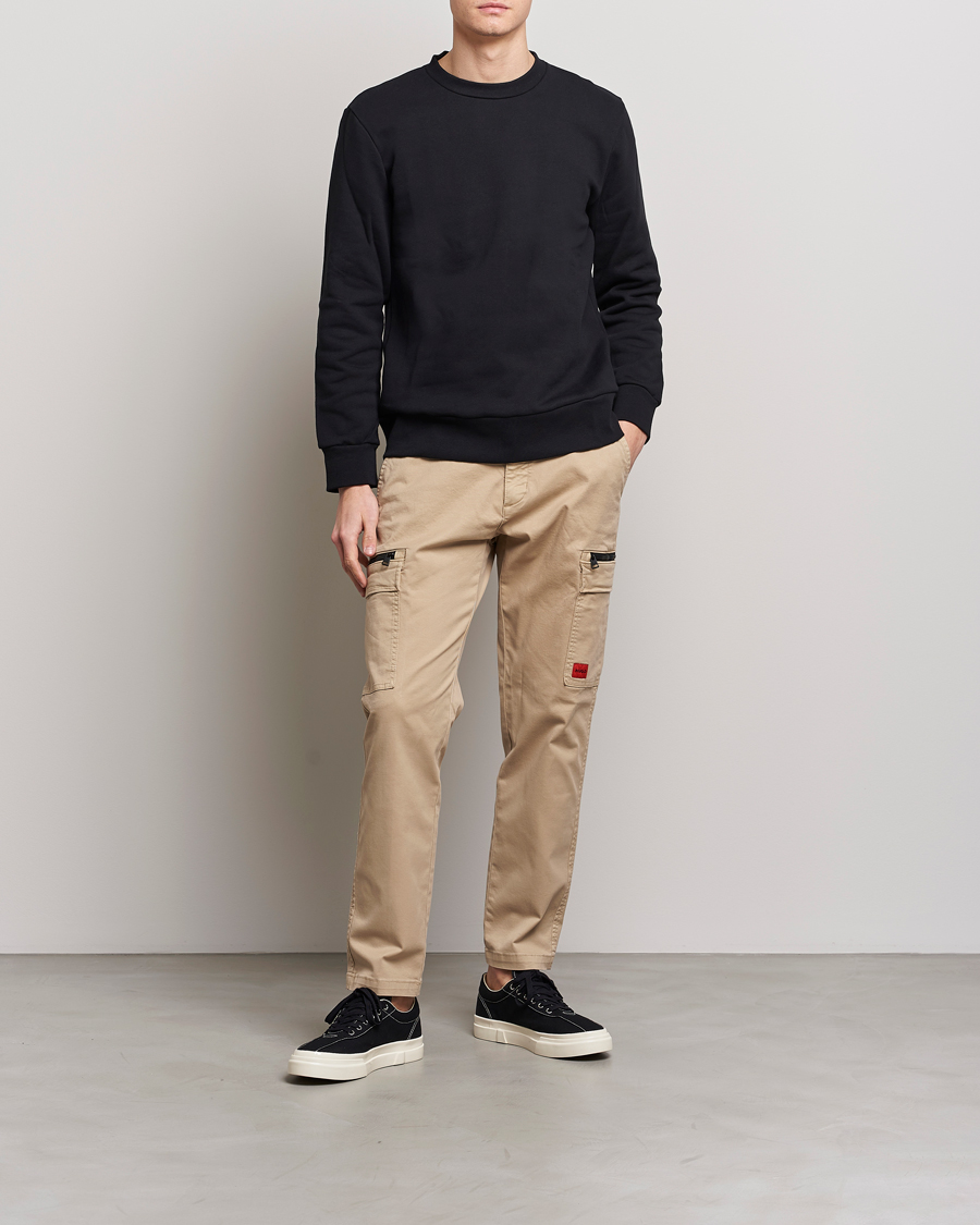 Herre | Bukser | HUGO | Glian Ripstop Cargo Pants Medium Beige