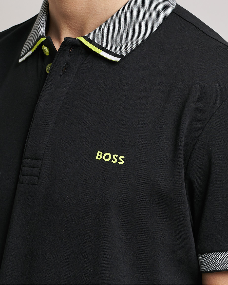 Herre | Pikéer | BOSS GREEN | Paddy Performance Piké Black