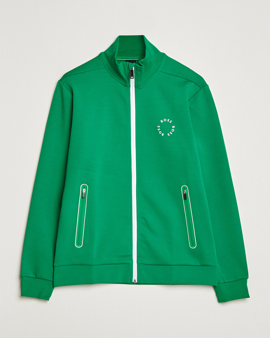 Herre | Gensere | BOSS GREEN | Skaz Full-Zip Open Green