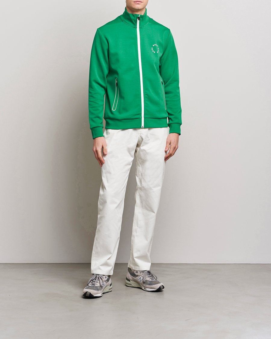 Herre | Gensere | BOSS GREEN | Skaz Full-Zip Open Green