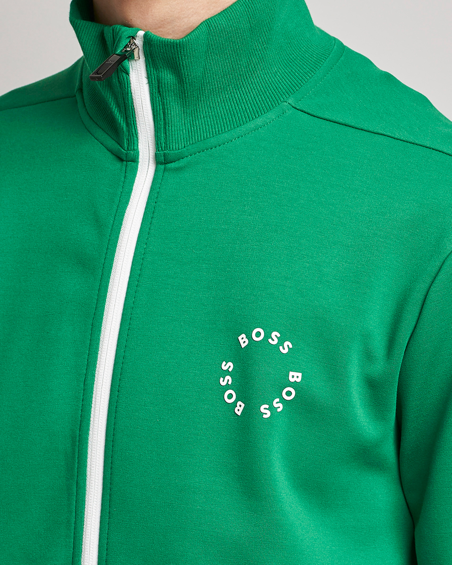 Herre | Gensere | BOSS GREEN | Skaz Full-Zip Open Green