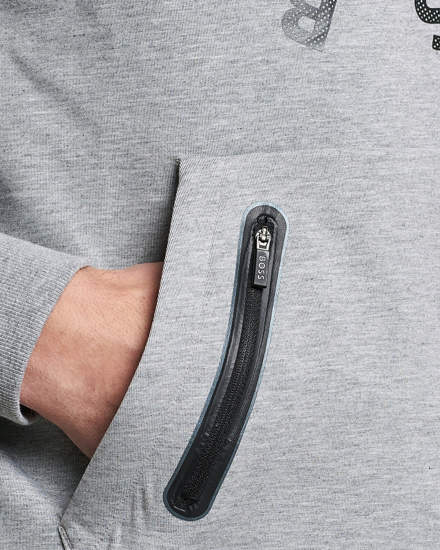 Herre | Gensere | BOSS GREEN | Soody Hoodie Light Grey