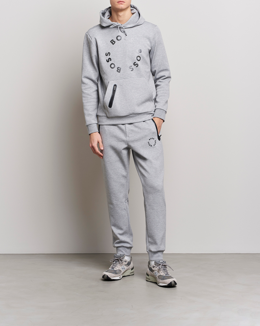Herre | Bukser | BOSS GREEN | Hadiko Sweatpants Light Grey