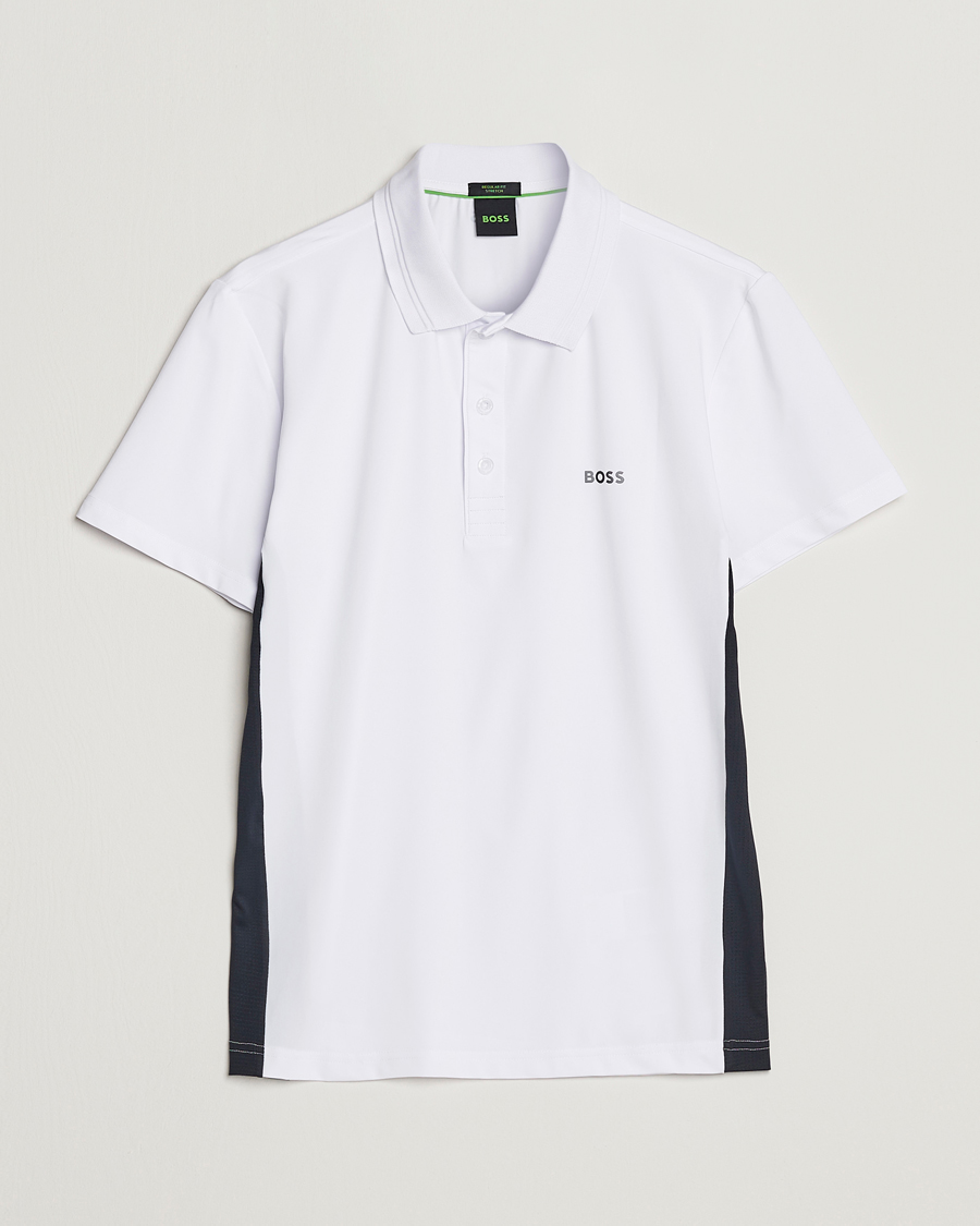 Herre | Pikéer | BOSS GREEN | Paddytech Piké White