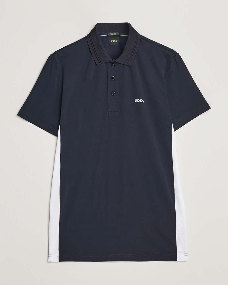 Herre | Pikéer | BOSS GREEN | Paddytech Piké Dark Blue