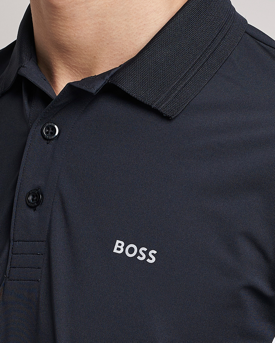 Herre | Pikéer | BOSS GREEN | Paddytech Piké Dark Blue