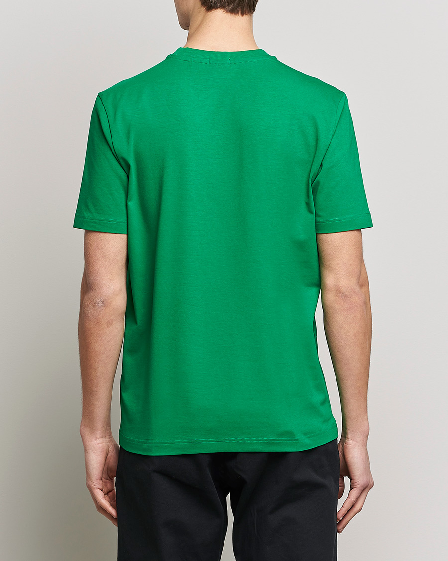 Herre | T-Shirts | BOSS GREEN | Logo Crew Neck T-Shirt Open Green