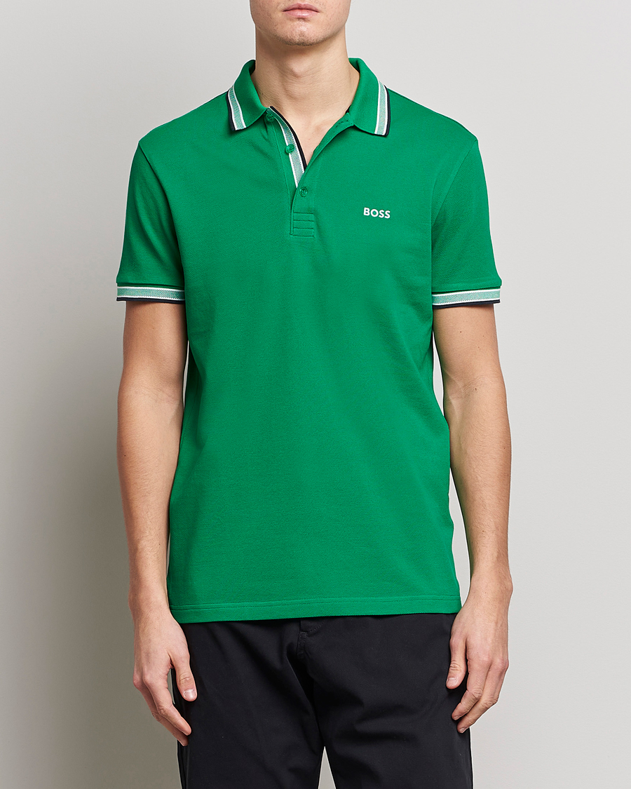 Herre | Pikéer | BOSS GREEN | Paddy Piké Open Green