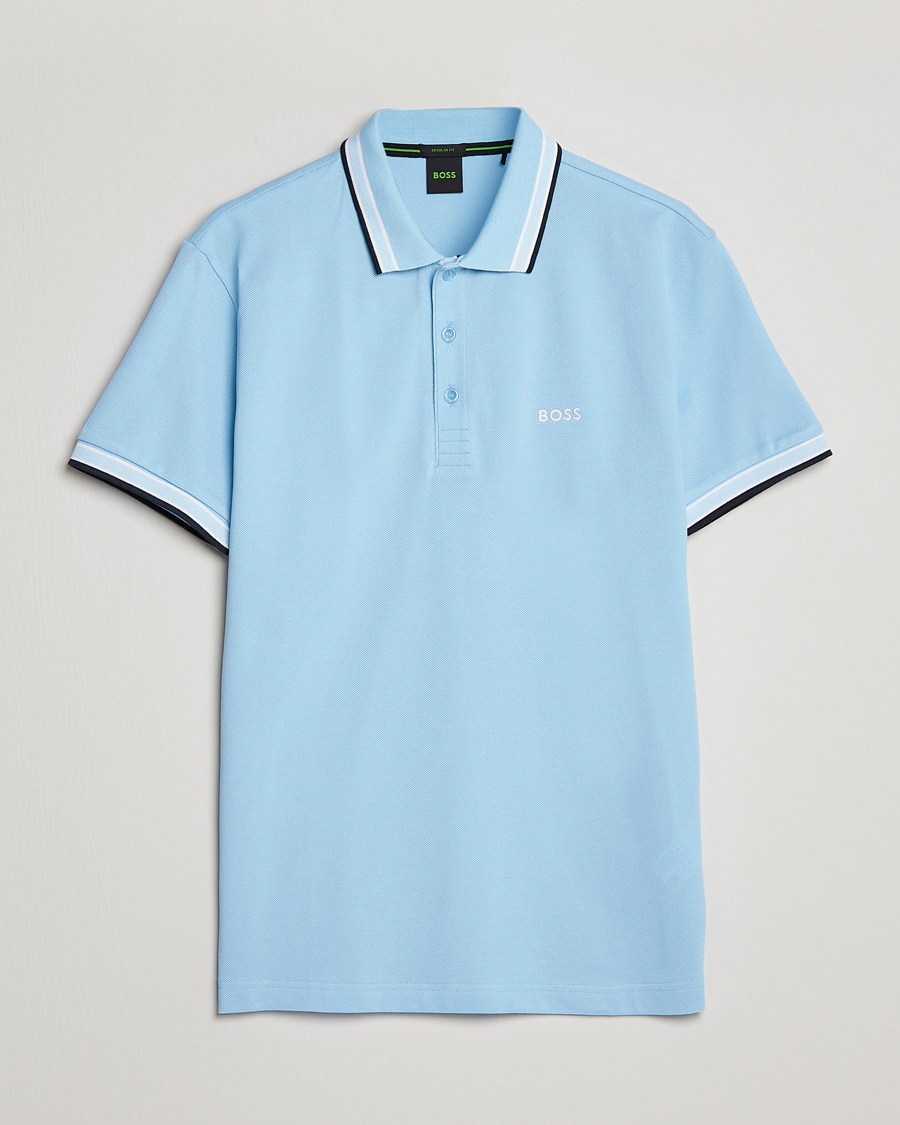 Herre | Pikéer | BOSS GREEN | Paddy Piké Pastel Blue