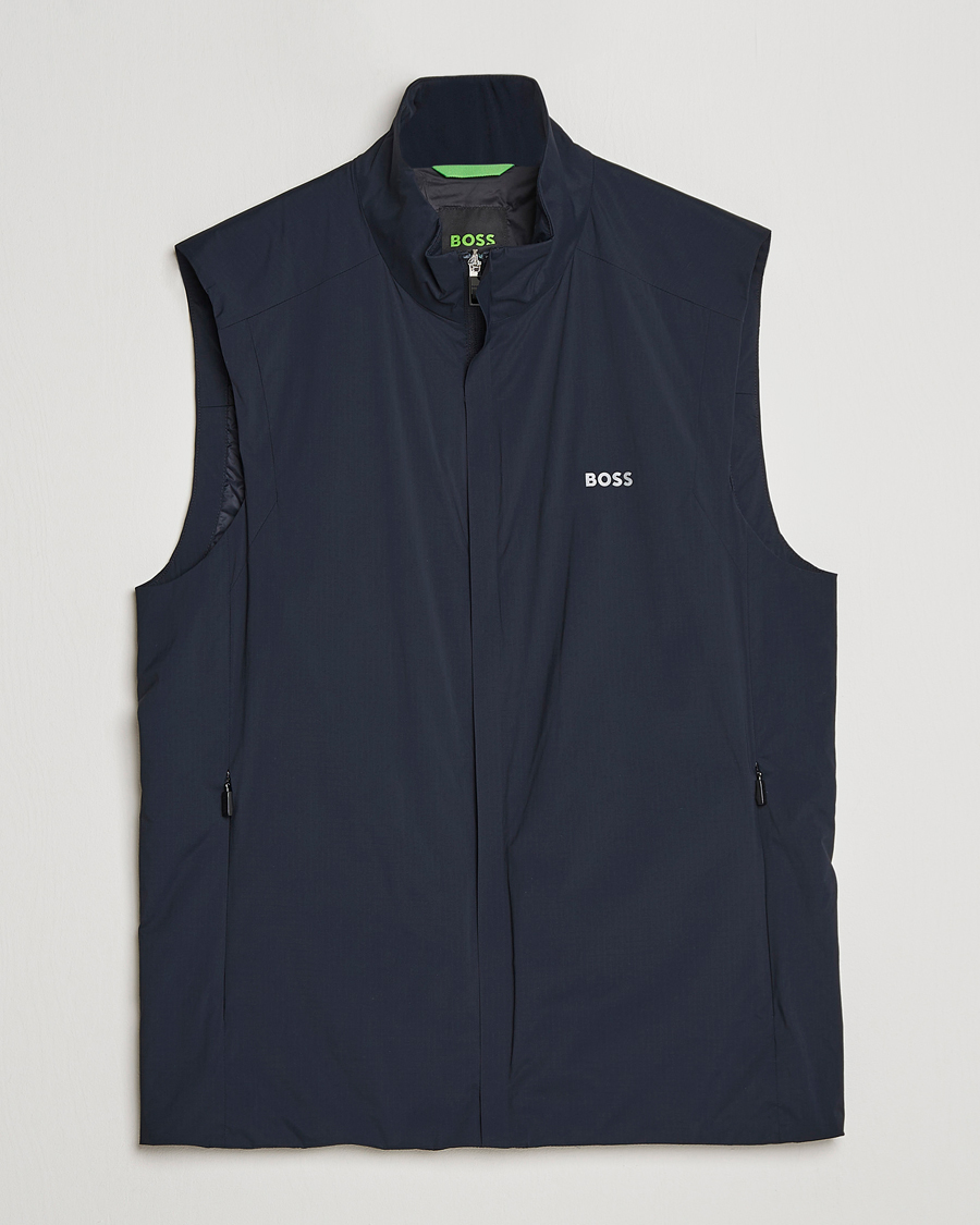 Herre | Vester | BOSS GREEN | Axis Performance Vest Dark Blue