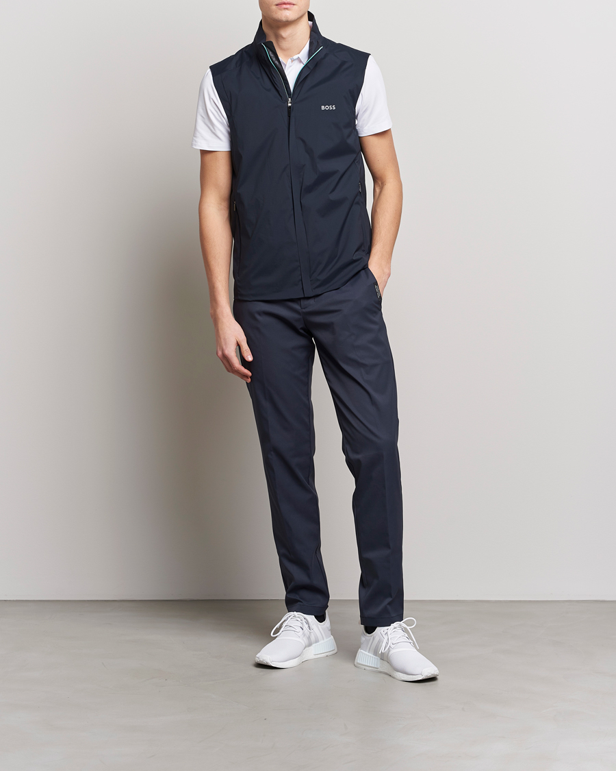 Herre | Vester | BOSS GREEN | Axis Performance Vest Dark Blue