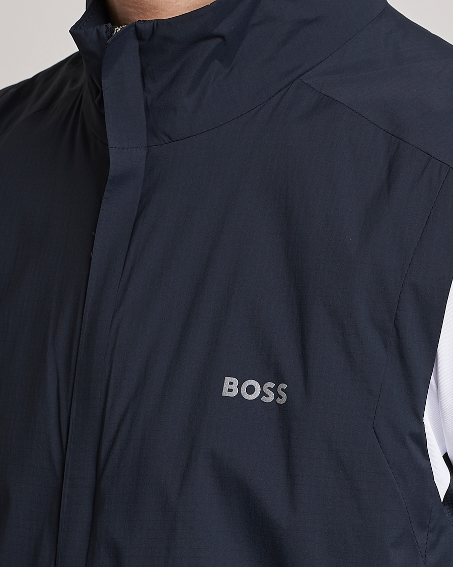 Herre | Vester | BOSS GREEN | Axis Performance Vest Dark Blue