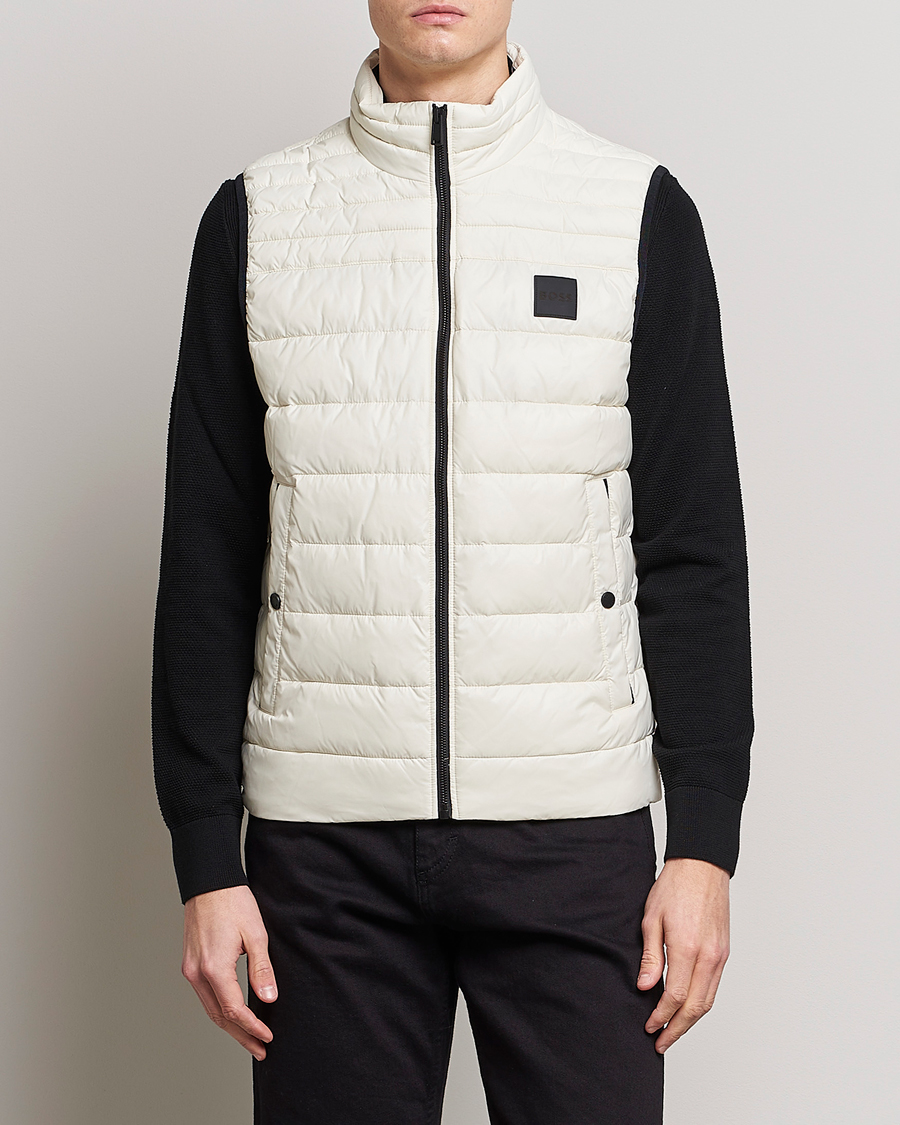 Herre |  | BOSS ORANGE | Odeno Down Vest Light Beige