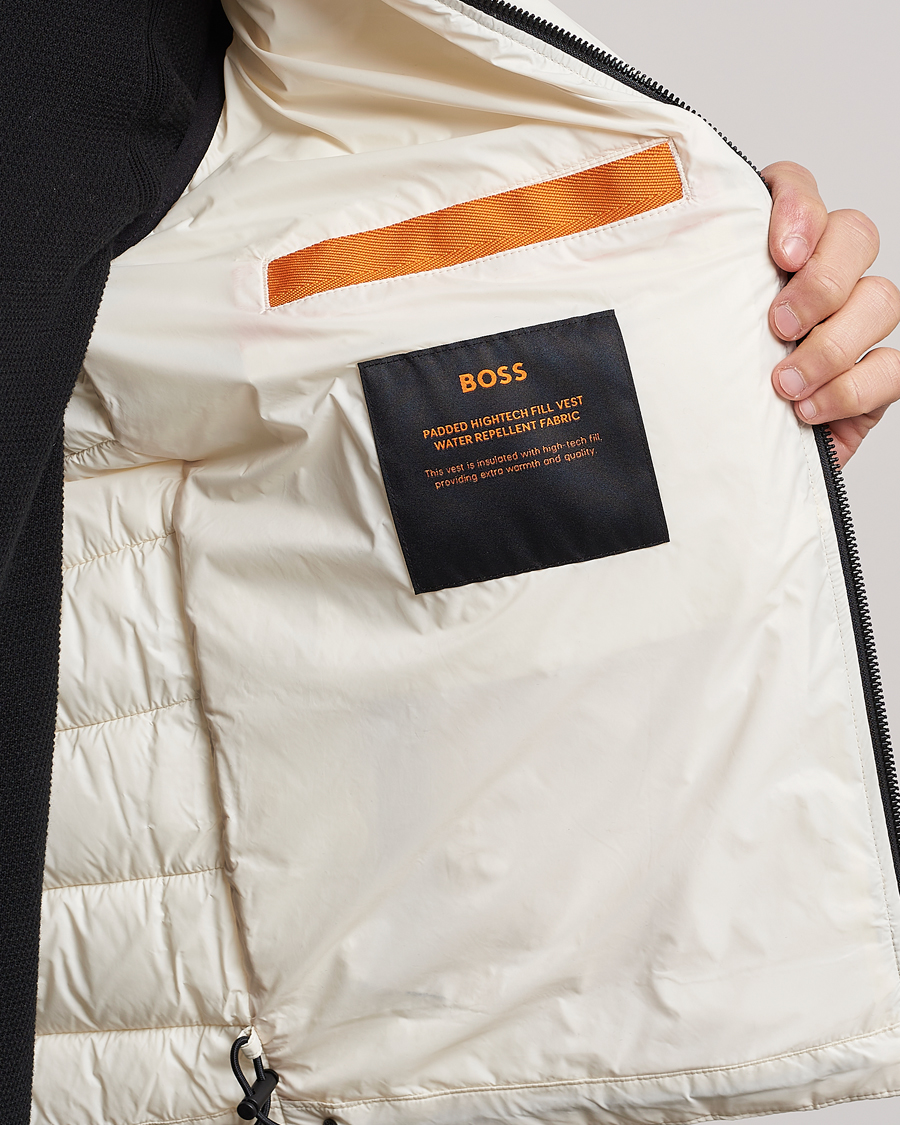 Herre | Vester | BOSS ORANGE | Odeno Down Vest Light Beige